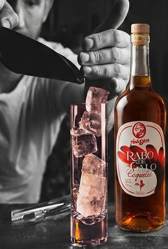 Rabo de Galo Nhá Dita - Coquetel Alcoólico