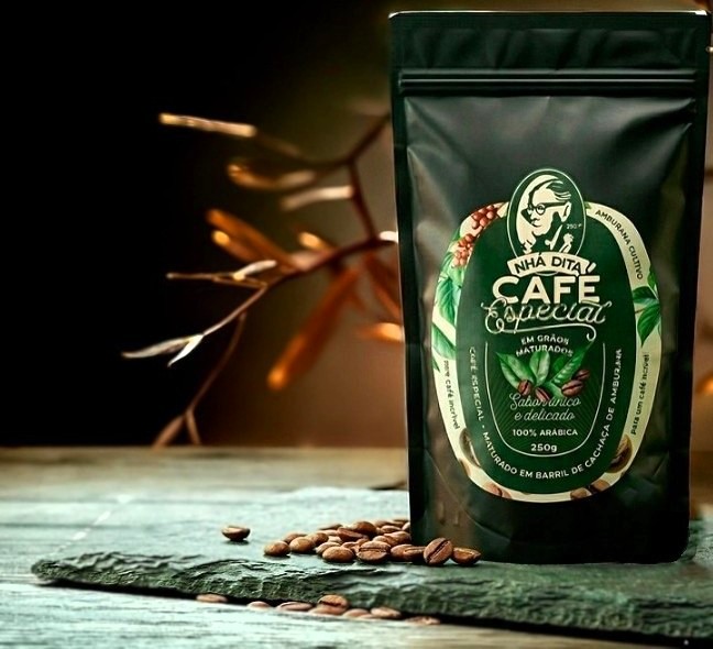 Nhá Dita Café Maturado - Amburana - Grãos